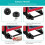 4pcs High Density Rubber AntiVibration Pad Reducing Noise 3