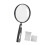 Nonslip Comfort Handle Magnifier 2-130mm with storage b 1