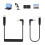 Angled 3.5mm to Type C Audios Cable Metal-Straight LineTypec 4