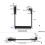 Angled 3.5mm to Type C Audios Cable Metal-Straight LineTypec 5