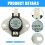 L250-30F Auto Reset Limit Switches Thermostat for Replacement 6