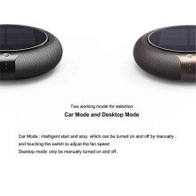 Air Purifier Solar Charging Deodorant Air Fresh Car Air Purifier Car Aromatherapy Machine