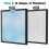 2Sets Replacement Filters for HSP001 Smart True HEPA 2