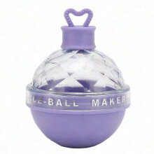 Round Ice Ball Mold for Cocktails and Whiskey - Durable Sphere Ice Tray for Drinks