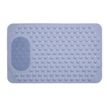 Bathroom Non-Slip Mat Solid Color Massage Mat Home Anti-Slip Suction Cup Carpet Waterproof Dirt- Toilet Hotel C