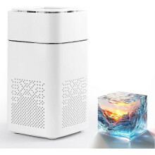 Resin Crafting, H11 HEPA Filter, Smart Air Quality Display, 3-Layer Filter for Dust, Odor & Particles for Epoxy Resin
