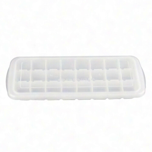 Leakproof Silicone Ice Mold with Cover - Reusable & Durable Design