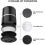True HEPA Replacement Filter with Activated Carbon for 2