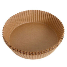 500Pcs Air Fryer Disposable Paper Non-Stick Kitchen Baking Airfryer Mat Square Round for Frying, Roasting and Microwave