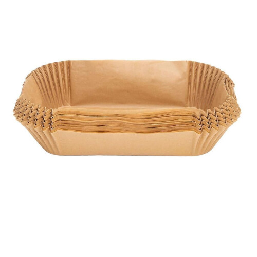 100 st brödformsfoder för brödbakning 23x13 cm, non-stick förformat bakplåtspapper för brödpa