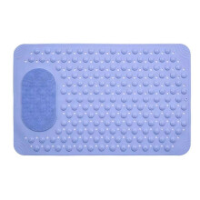Bathroom Non-Slip Mat Solid Color Massage Mat Home Anti-Slip Suction Cup Carpet Waterproof Dirt- Toi