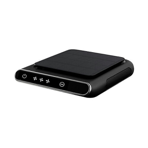 Tragbarer Auto-Luftreiniger mit Ionisator, Solar-Geruchsneutralisator, Rauchfilter, PM2.5-Filter, HEPA-Filter,