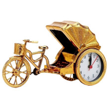 Retro Bicycle Alarm Clock Plastic Desktop Decoration Home Decoration Model Bedside Clock Mechanical Movement
