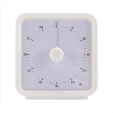 Timer compatible for Kitchen, 60-Minute Visual Timer with Silent Operation -A