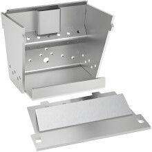 Heat Resistant Untarnished Stove Container Alternative-Silver