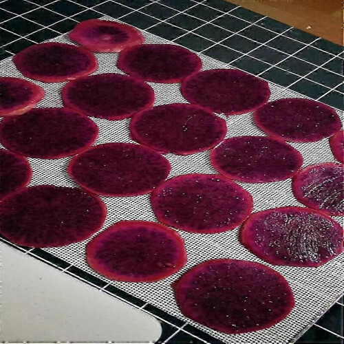 Silicone Dehydrator Sheets for Food Dehydrator, 10 Pcs 29x37cm Non-Stick Fruit Dehydrator Mats 2
