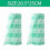 Microfiber Cleaning Cloths for Kitchen and Bathroom - Highly Absorbent, Quick Drying, Reusable Towels, 50 Count Pack 4