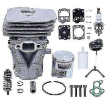 Husqvarna 435 440 Chainsaw Maintenance Kit - Cylinder Piston & Spark Plug Replacement