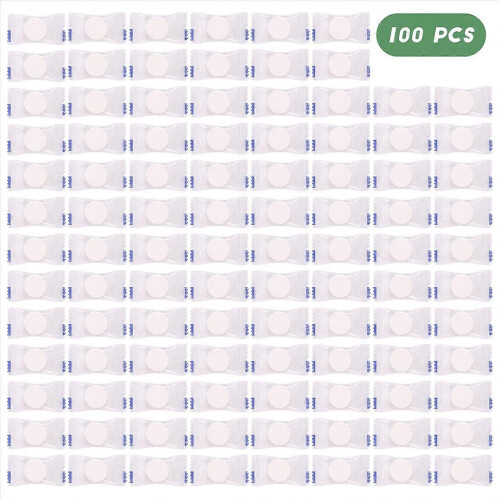 100Pcs Disposable Compressed Towels Tablet Capsules Washcloth 1