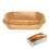 100 st brödformsfoder för brödbakning 23x13 cm, non-stick förformat bakplåtspapper för brödpa 2