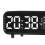 LED Wireless Charging Desk Clock Multifunctional Night Light Clock Simple Hotel Alarm Clock Modern D 4