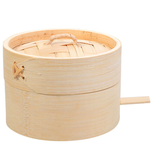 Fa párolókosár fedővel 9 cm