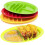 Plateau porte-tacos avec séparateurs, PP, 32,5 cm 4