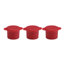 Tapones de silicona para botellas de vino – Herméticos y reutilizables (juego de 3)