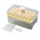28-Cavity Square Ice Tray with Lid & Storage Bin 2