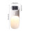 Solcellsdriven LED-vägglampa med rörelsesensor 2