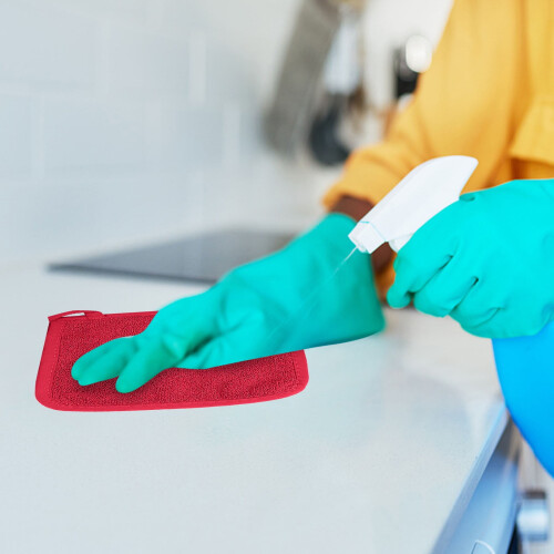 Guantes de cocina de algodón resistentes al calor (2 unidades) 1