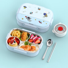 316 Pudełko Bento dla dzieci ze stali nierdzewnej – 4 przegrody