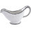 Porcelain Gravy Boat with Titanium Finish 1