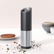 Gravity Electric Pepper Grinder, Stainless Steel, 1pc