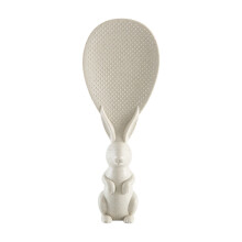 Łyżka do ryżu z powłoką nieprzywierającą PP – kształt królika, 18,5 cm