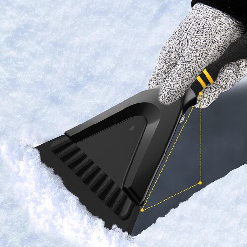 Car Window Ice Scraper with Rubber Edge 10.06 inch 2
