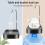 Pompe distributrice d'eau rechargeable USB pour bouteille de 5 gallons 5