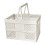 Panier de rangement pliable en PP avec poignées 2