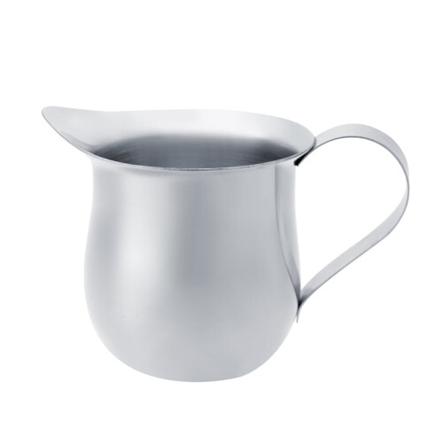 Jarra de acero inoxidable para espumar leche, 150 ml.