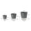 Beige plastic zelfwaterende plantenbak – 3 maten 5