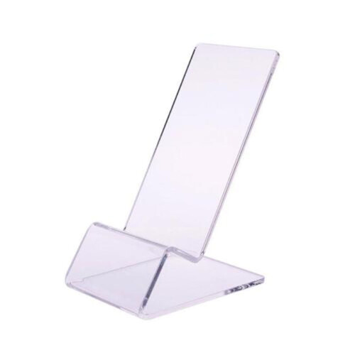 Acrylic phone display stand transparent 1 piece 1
