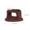 Knopp till bakelitlock 6,8x6,8x4 cm 2