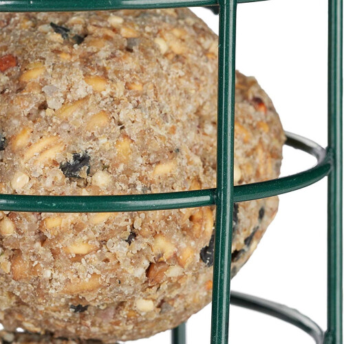 Vogelfutterschale aus Eisen mit Aufhängevorrichtung – 2er-Pack 2