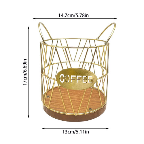 Coffee Pod Holder for K-Cup Compatible Clear Container 1