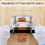 Leather Splitter with Pulling Handle Leather Skiver Cutting Machine Leatherworking Tool Set for DIY Thinning 3