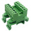DIN Rail Mount Electrical Terminals Block PA66 Housing-6P 1