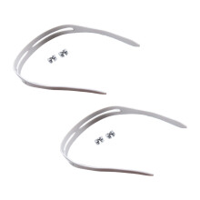 Lunettes de natation en Silicone, 2 pièces, sangle,-gris