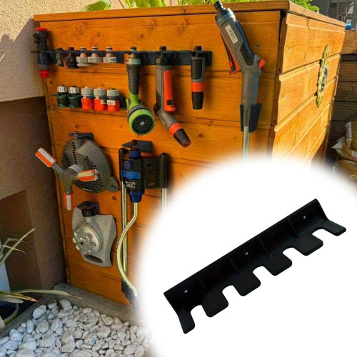 Space Saving Water Hose Accessory Rack To Declutter Your 1