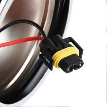 6.5in Motorcycle Side Mount Headlight Round Grill Cover Mask for Cruiser Chopper Cafe Racer #3