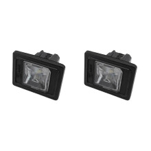 2 stuks A0009063208 Achterkentekenplaatverlichting compatibel met A-klasse GLA A0009062903 A1729061100